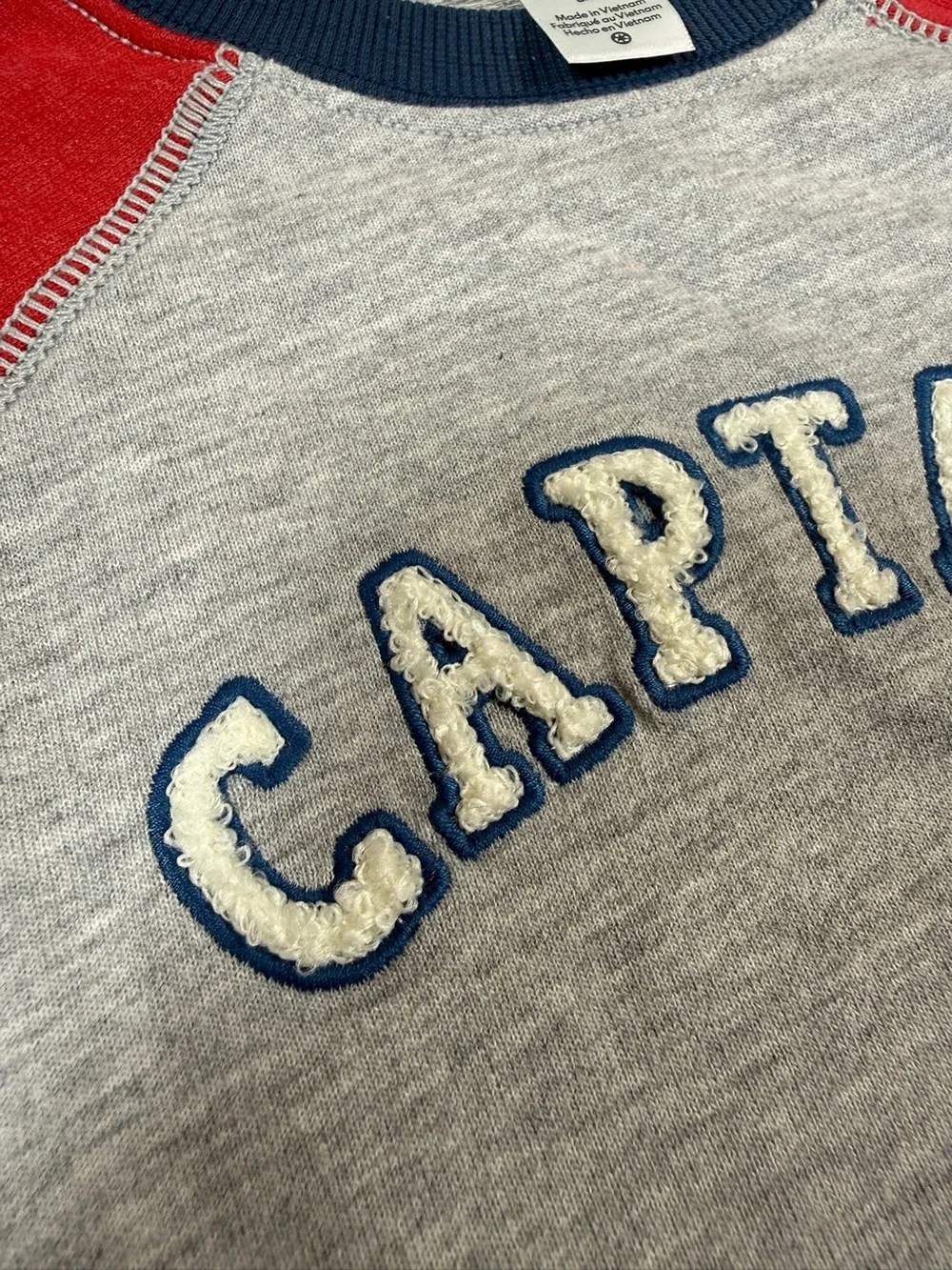 NWT CARTER’S Captain Toddler Sweatshirt Pullover 3T Graphic Crewneck NEW